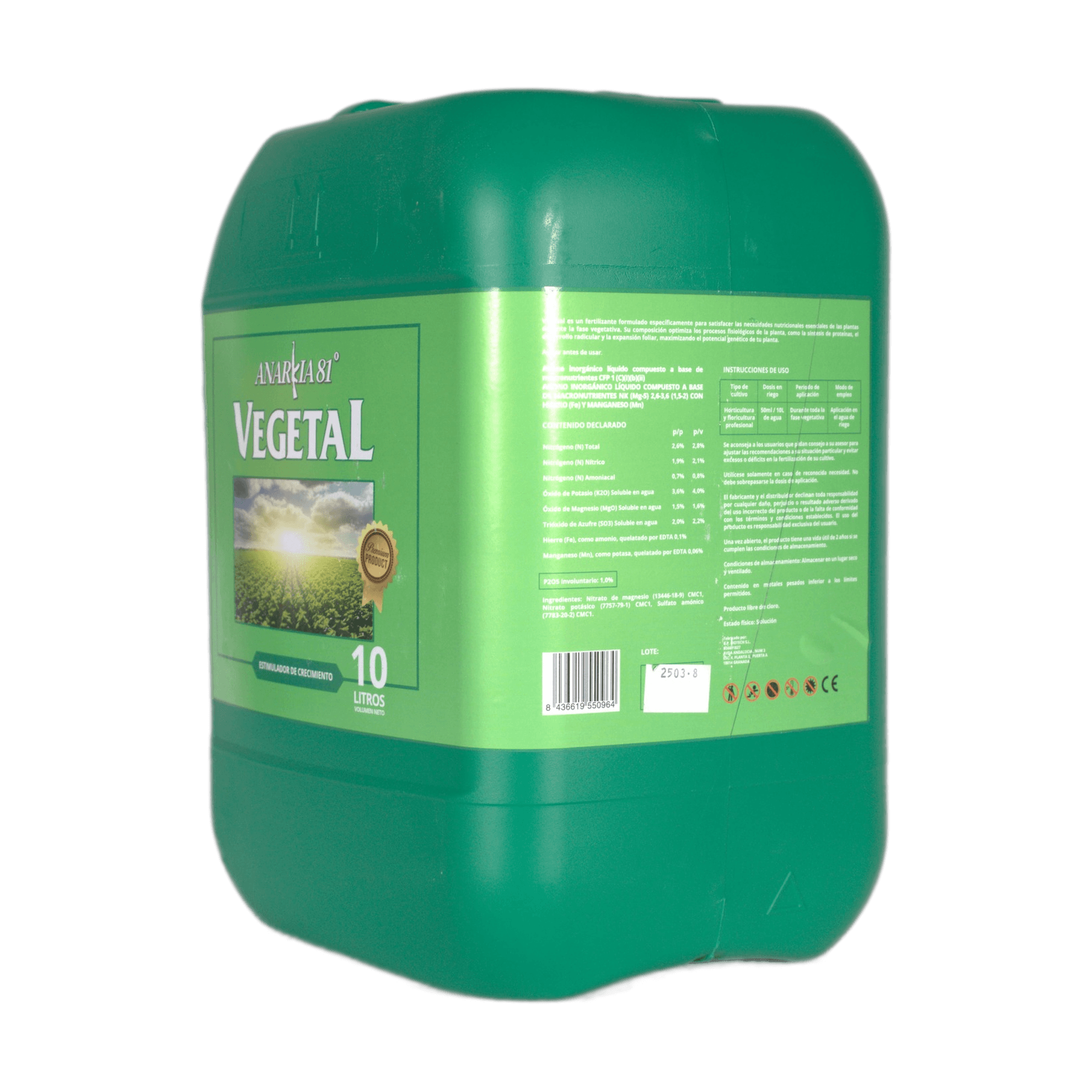 VEGETAL Anarkia81 — 10 L 5