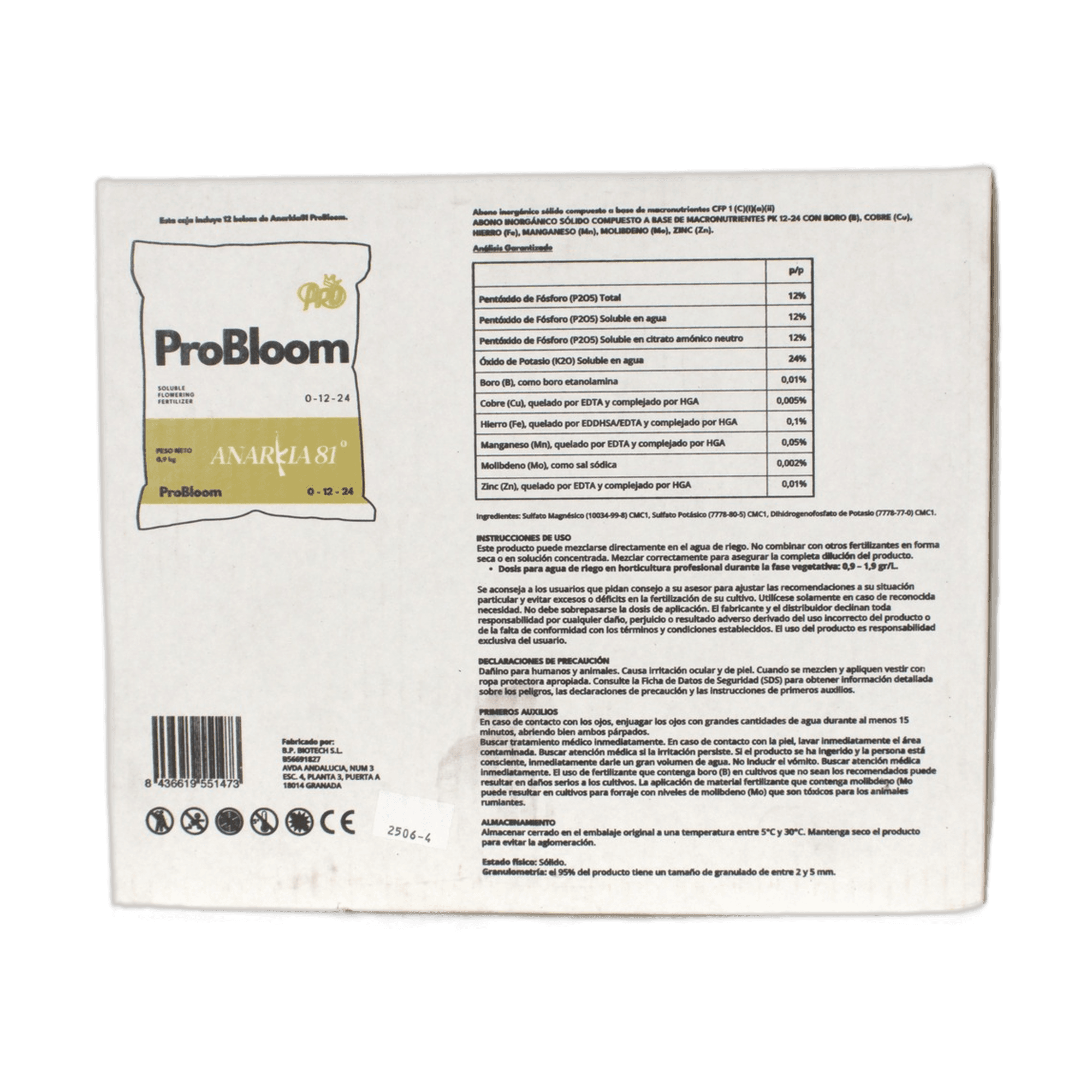 PRO BLOOM Anarkia81 — 11,36 kg 4