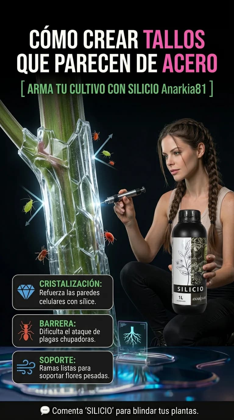 Silizium in Cannabis: Der vergessene Nährstoff, der Stängel stärkt, die Resistenz gegen Schädlinge verbessert und den Ertrag steigert