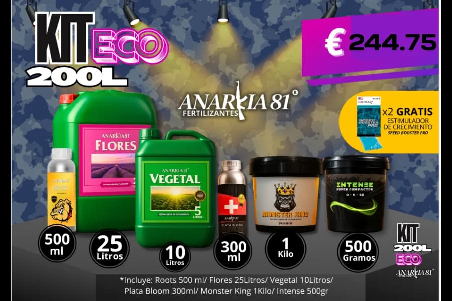 KIT ECO 200 LITROS - Anarkia81