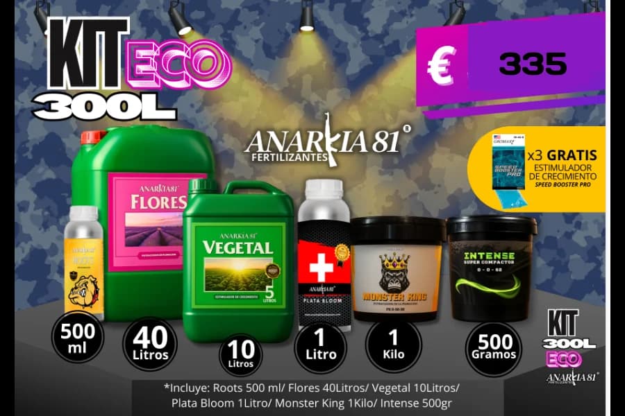 KIT ECO 300 LITROS - Anarkia81