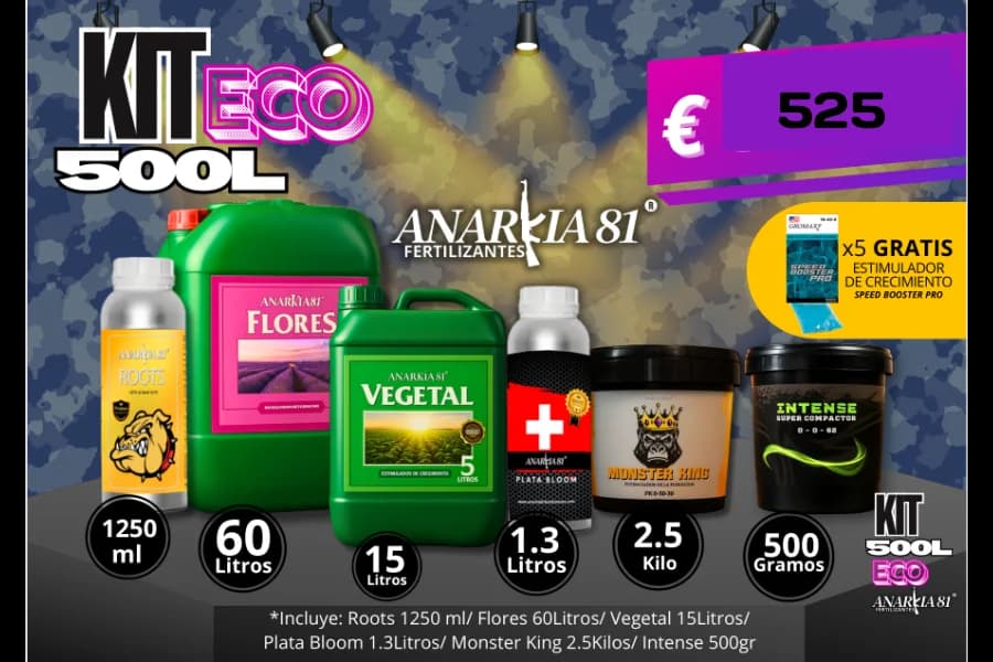 KIT ECO 500 LITROS - Anarkia81