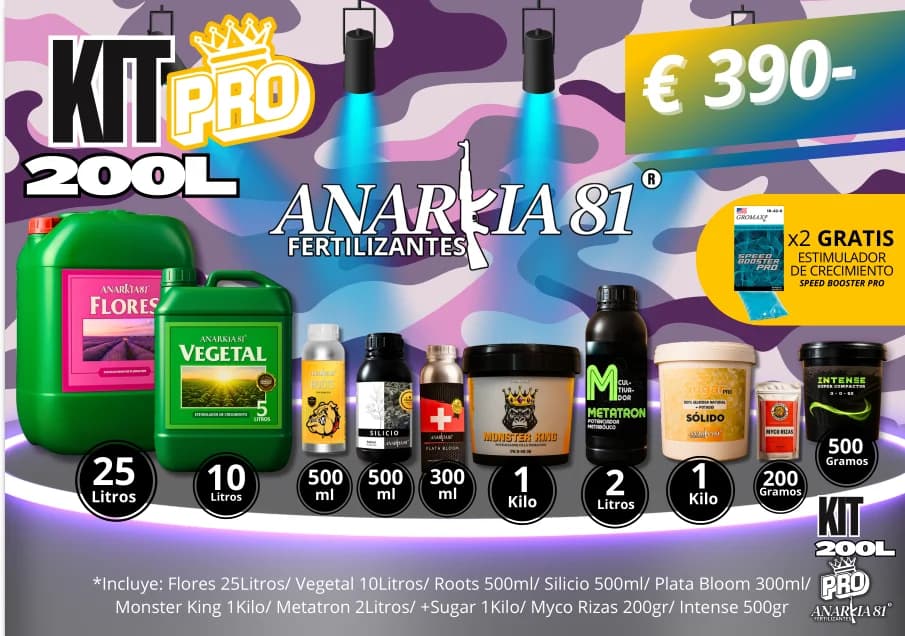 KIT PRO 200 LITROS - Anarkia81