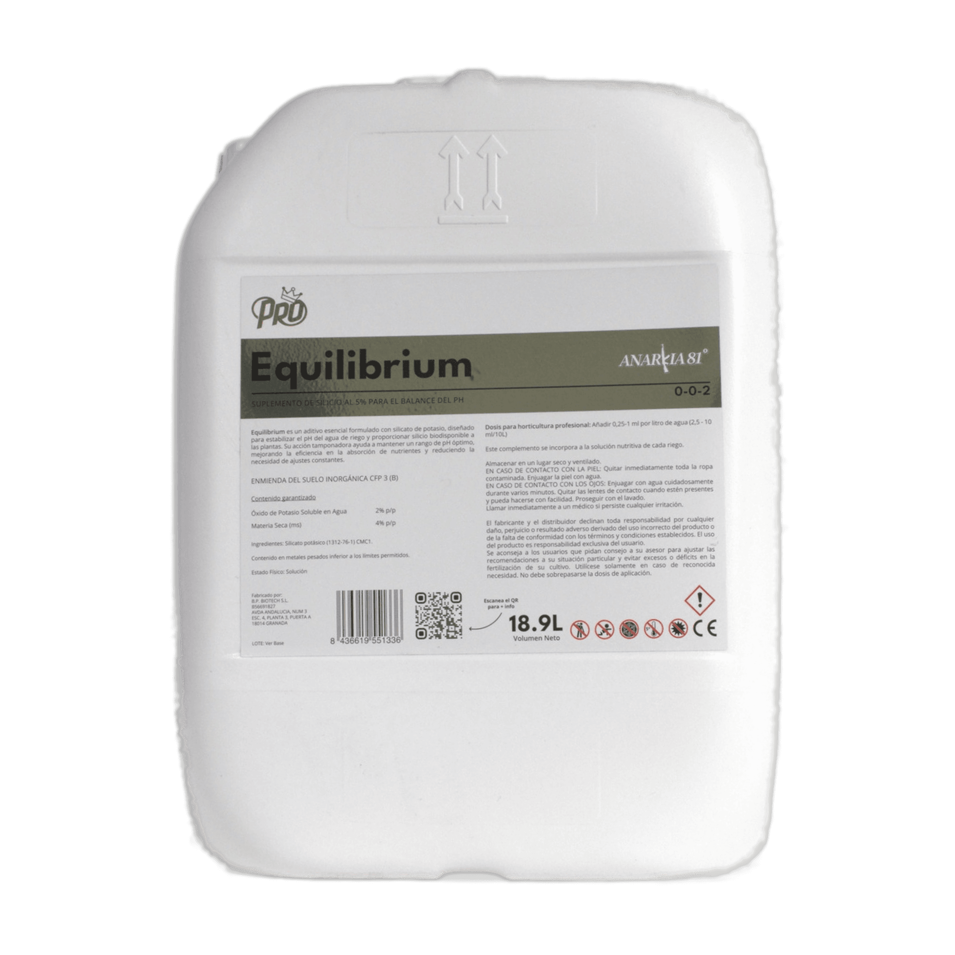 EQUILIBRIUM — 18,92 L